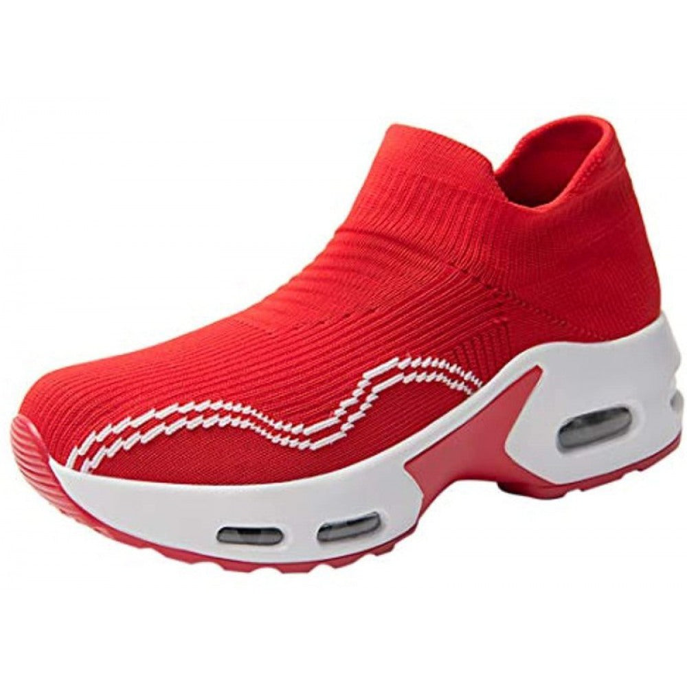 Women's Sock Slip On Mesh Platform Walking Shoes
