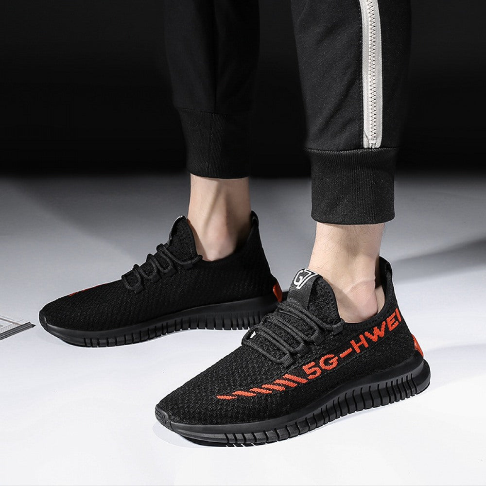 Trendy Flying Woven Men's Fashion Sports Casual Shoes