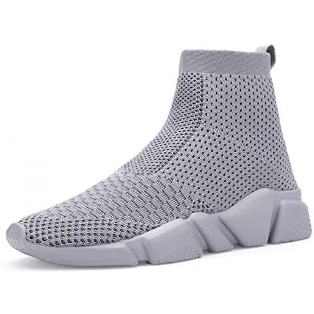 Men's Breathable Knit Lightweight Athletic Casual Sneakers