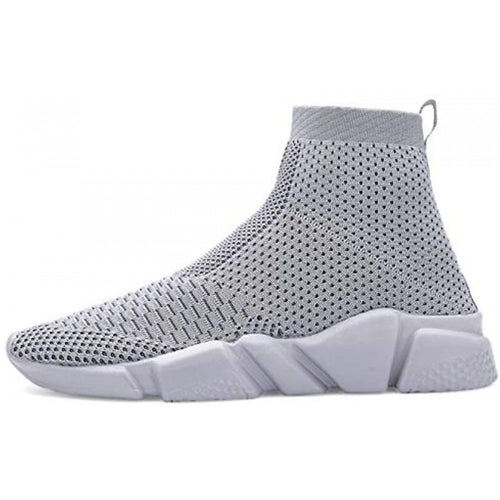Men's Breathable Knit Lightweight Athletic Casual Sneakers