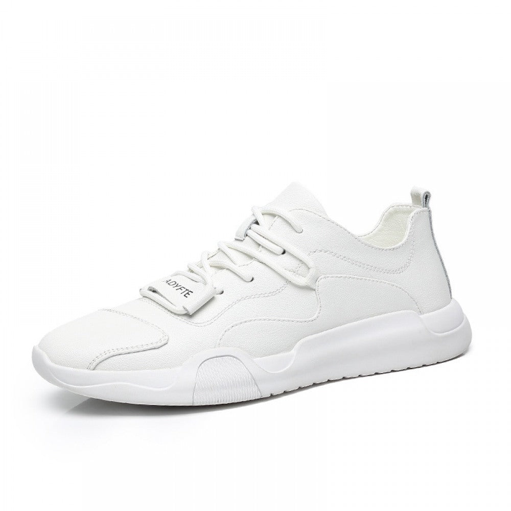 Autumn White Men's Trend Casual Leather Sports Shoes